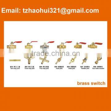 Brass water switch/water cock/hose joint/Flexble joint
