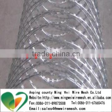 Flat Wrap Cheap Concertina Razor Wire For Security fence