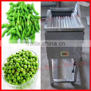 China good quality green soy bean shelling machine