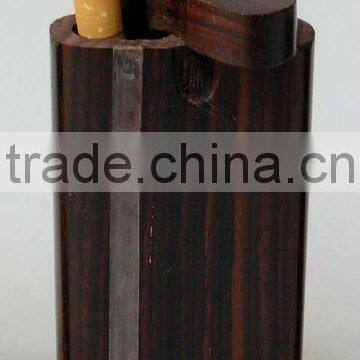 Black Wood Dugout Smoking Pipe/ Smoking Accessories