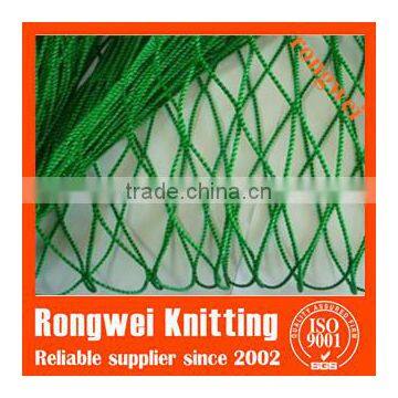 green mesh polyethylene fishing net