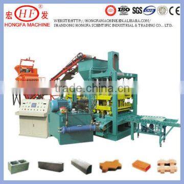 QT4-15B brick making machine,building material machinery,hot sale hollow block machine,color paver brick machinery