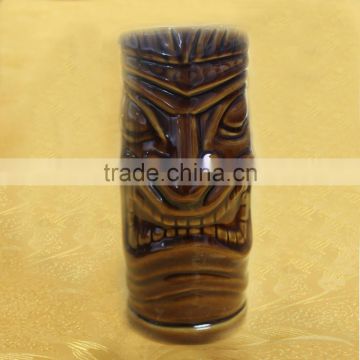 Wholesale Ceramic Drinkware Stocked Promotional Tiki Mug