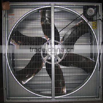 Large industrial exhaust fan for animal house