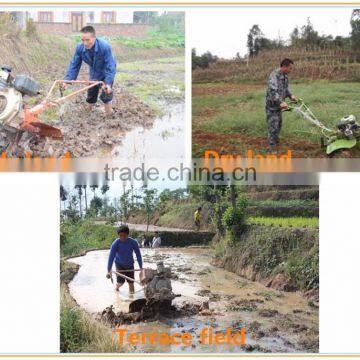 Top Quality Manual Starter 13hp Diesel Gear Driving Cultivator Tiller With Top Spare Parts