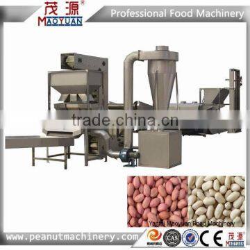 Blanched peanut making line