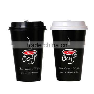 Cold Drinks Use Disposable Paper Cup With Dome Flat Lids photo-4