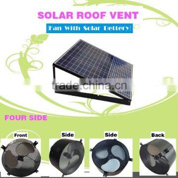 Vent Goods 14inch Solar Powered Roof Attic Ventilation Fan (roof Mounting Fan ) photo-2