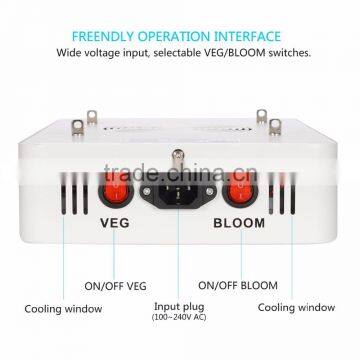 Full Spectrum Hydroponic 300 Watt LED Grow Light Full Spectrum for Indoor Plants Veg and Bloom, Hydroponic Greenhouse Garden photo-2