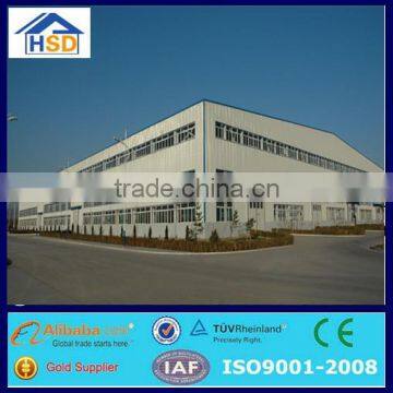 pre-engineered large span steel structure warehouse buildings sale