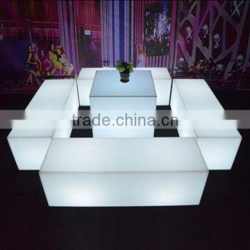 Led Glass Coffee Tables for Sale / Metropolitan Cube Coffee Table photo-6