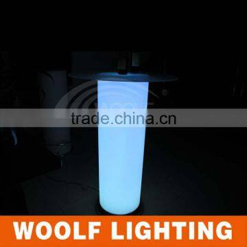 Charming Cylinder Shape LED Color Glow Ice Bucket photo-2