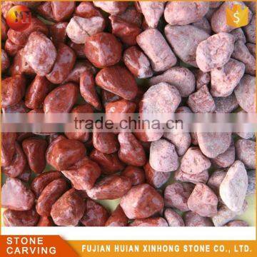 Red Stone River Decoration Rock Cobble Pebble Wash Price