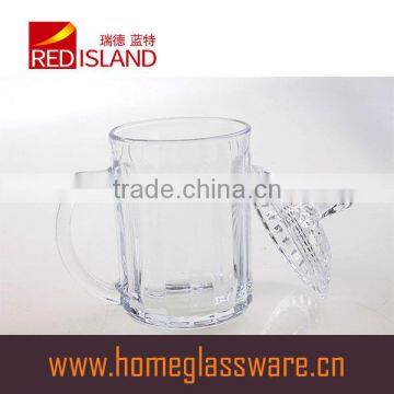 370ml High Clear Crystal Embossed Glass Stein 2016 Hot Selling photo-4