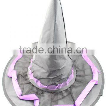 Party Halloween Decorative Top Witch Hat With Lace photo-2