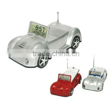 Car Design LCD Clock with FM Radio