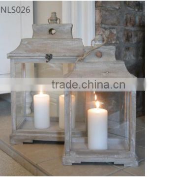 Beautiful Wooden Wall Candle Lantern