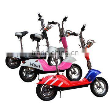 New Arrival Unique Prince Head Dolphin Electric Scooter With Seat, Mini Folding Electric Scooter For Adult/Student