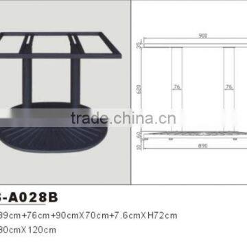 indoor antique cast iron table leg for sale