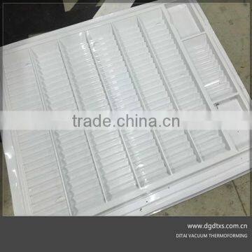 DITAI Produce Thermoforming ABS Paint Color Chip Display Tray