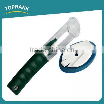 Toprank Detachable Hot Kitchen Liquid Dish Brush Soap Dispenser Bbq Soap Dispensing Dish Sponge Scouring Pad With Sponge photo-4