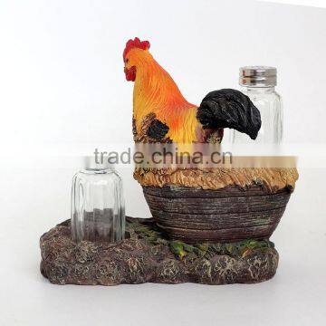 Resin Souvenir With Hens and Roosters photo-5