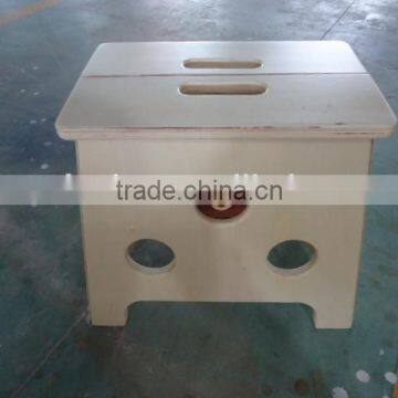Poplar Wooden Foldable Stool FSC Certificate photo-4