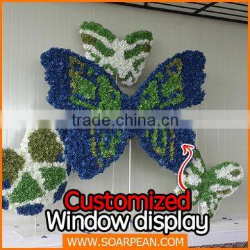 Customized Window Display Decorative Fabric Butterfly