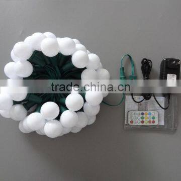 Electronic Energy Saving RGB 3D Ball LED Christmas String Light photo-4