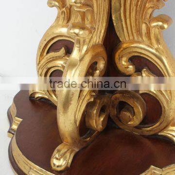 Home Decor Ideas Brown And Gold Console Table photo-3