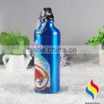 custom printing aluminum flask water bottle sports bottle