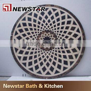 China hot sales polished waterjet marble medallion