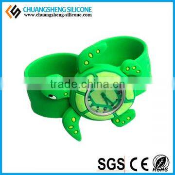 Kid Silicone LED Digital Slap Watch for Christmas photo-3