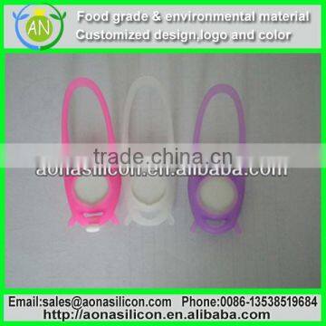 Double blister pack silicone glowing LED light silicone gift for football