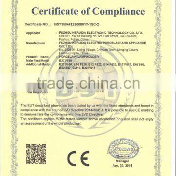 PorcelainLampholder F519J-8 E26/E27 photo-2