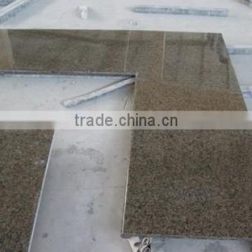 Topic brown granite L shape kitchen countertop