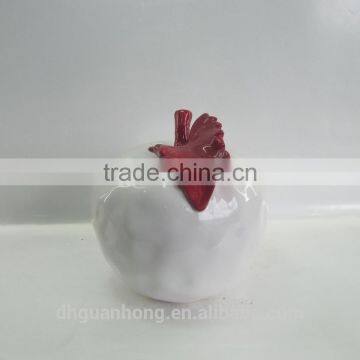 High Quality Glazed Apple Fruit Ornament for Decoration photo-6
