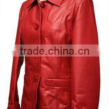 Ladies leather jacket