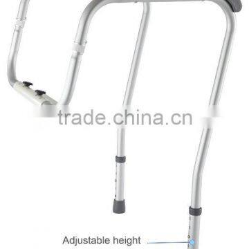 Adjustable Metal White Stand Alone Toilet Safety Rails photo-4
