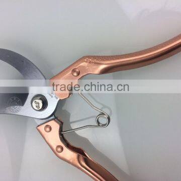 BERRYLION 200mm CRV powerful 8 inch pruning shear with metal handle