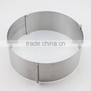 Adjustable Setting Ring Stainless Steel Bakeware Mousse Cake Baking Mold photo-5