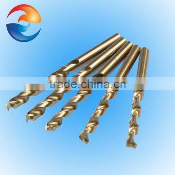 Fully ground HSS DIN338 Tin coated twist drill bit