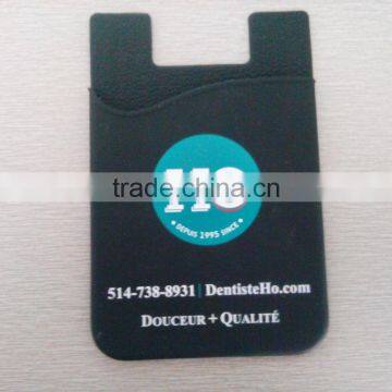 Hot selling new product smart wallet mobile phone silicone card holder with good quality for wholesale