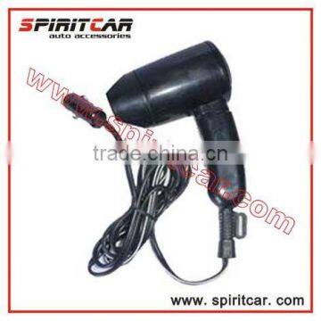 12V Hair Dryer Defroster with Folding Handle,car hair-dryer