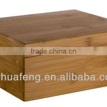 2014 Custom Bamboo Tea Chest With 6 Grids