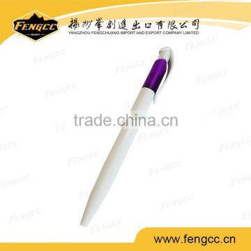 Best Sale Custom Logo Hotel Plastic Ball Point Pen / Gel Ink Pen for White Color photo-4