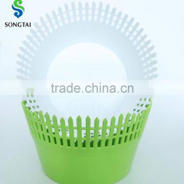 2016 New Style pp Plastic Circular Fence Fruit Basket photo-3