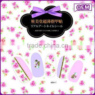 Joyme New Nail Supplies Beautiful Flower 2d Nail Art Decal High Quantity Ultrathin Water Transfer Nail Sticker photo-2