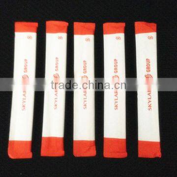 full paper logo printed disposable bamboo chopsticks