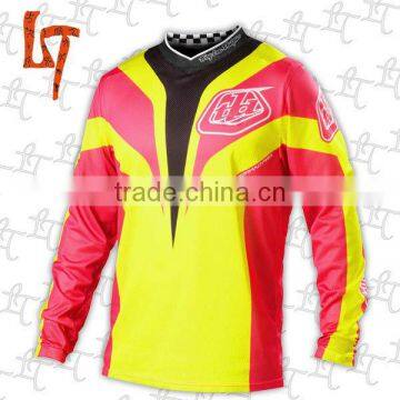 wholesale sublimation long sleeve motorcycle jerseys/Auto Racing jersey